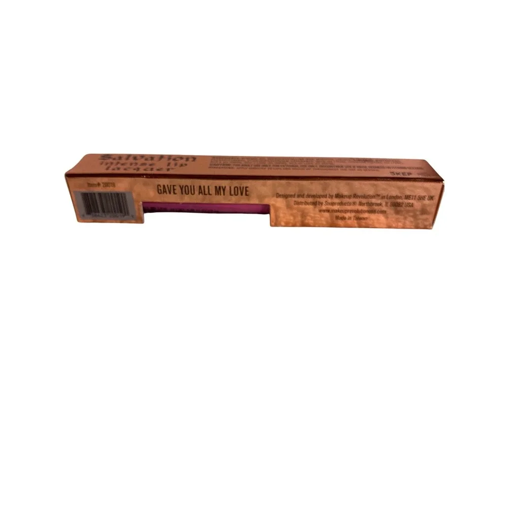 Makeup Revolution Salvation Intense‎ Lip Lacquer Gave You All My Love 006 Fl Oz